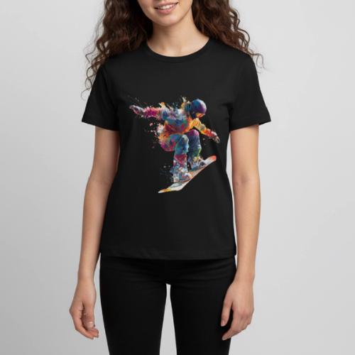 Snowboarding: Frozen Flight - Kids' Premium T-Shirt