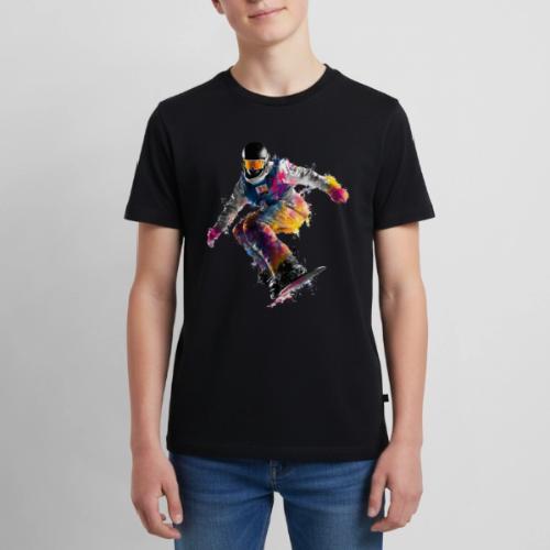 Snowboarding: Frozen Palette - Kids' Premium T-Shirt