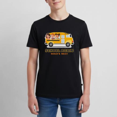first day of school outfit- school again - Kids' Premium T-Shirt