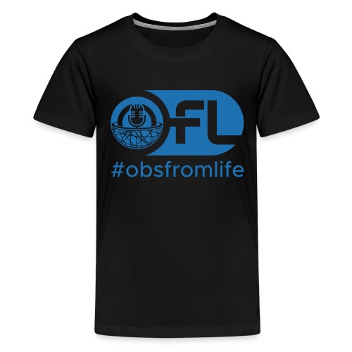 Observations from Life Logo with Hashtag - Kids' Premium T-Shirt
