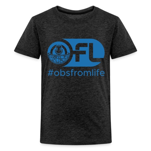Observations from Life Logo with Hashtag - Kids' Premium T-Shirt