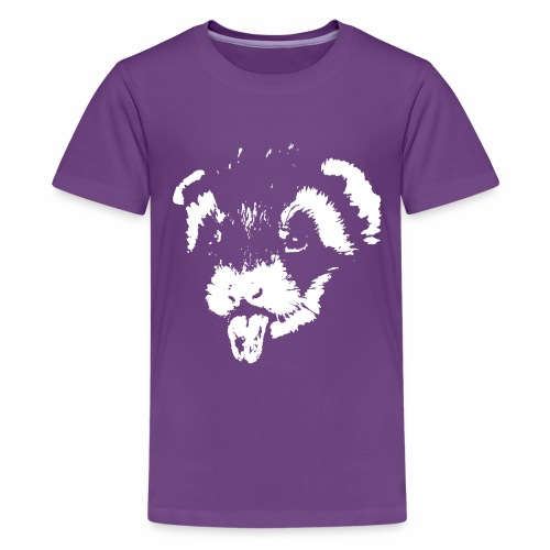 Sweet Cheeky Nimble Pet Head Stick Out Tongue Gift - Kids' Premium T-Shirt