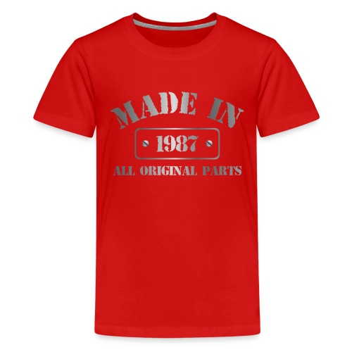 Made in 1987 - Kids' Premium T-Shirt