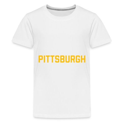 nothing stops pittsburgh - Kids' Premium T-Shirt