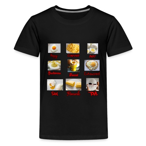Egg Mood Chart - Kids' Premium T-Shirt