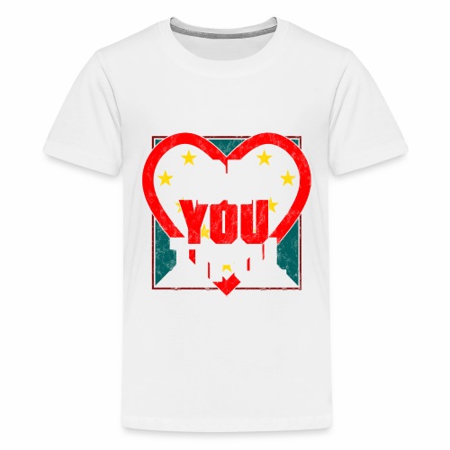 Beautiful BeYouTiful Heart Self Love Gift Ideas - Kids' Premium T-Shirt