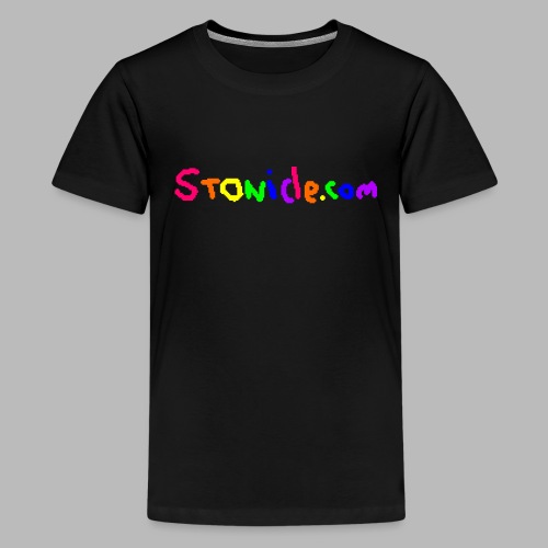 Stonicle.com Cosmic Color Logo - Kids' Premium T-Shirt