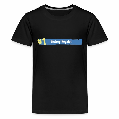 Fort nite Battle Royale - Victory Royale WIN - Kids' Premium T-Shirt