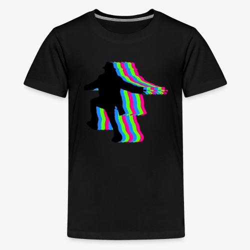 silhouette rainbow - Kids' Premium T-Shirt