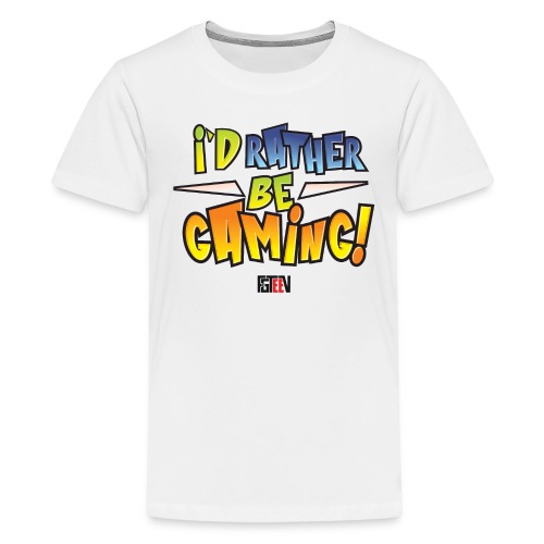 I'd Rather Be Gaming - Kids' Premium T-Shirt