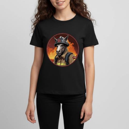 Donkey Firefighter - Kids' Premium T-Shirt