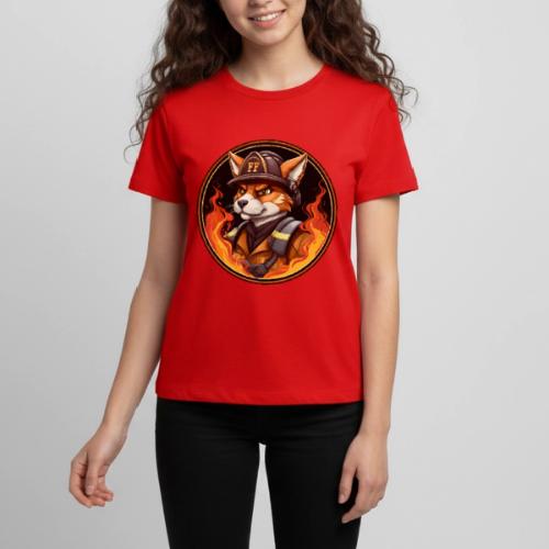 Fox Firefighter - Kids' Premium T-Shirt