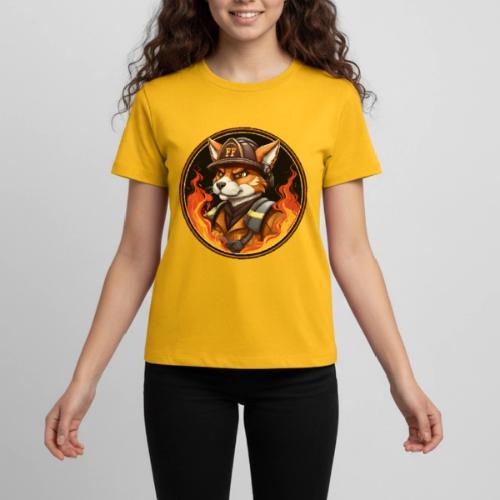 Fox Firefighter - Kids' Premium T-Shirt