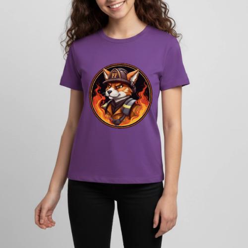 Fox Firefighter - Kids' Premium T-Shirt