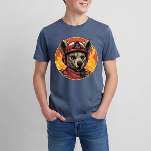 Firefighter hyena - Kids' Premium T-Shirt