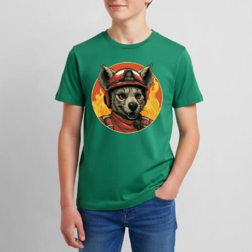 Firefighter hyena - Kids' Premium T-Shirt