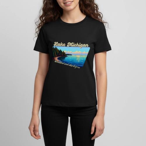 Lake Michigan Unsalted and shark-free - Kids' Premium T-Shirt