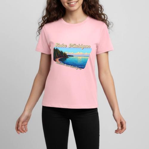 Lake Michigan Unsalted and shark-free - Kids' Premium T-Shirt
