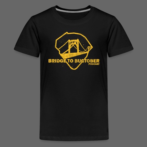 Bridge to Buctober Logo Gold - Kids' Premium T-Shirt