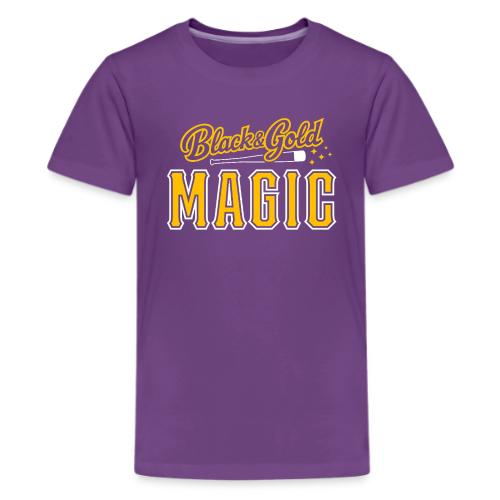 Black & Gold Magic - Kids' Premium T-Shirt