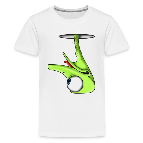 Funny Green Ostrich - Kids' Premium T-Shirt