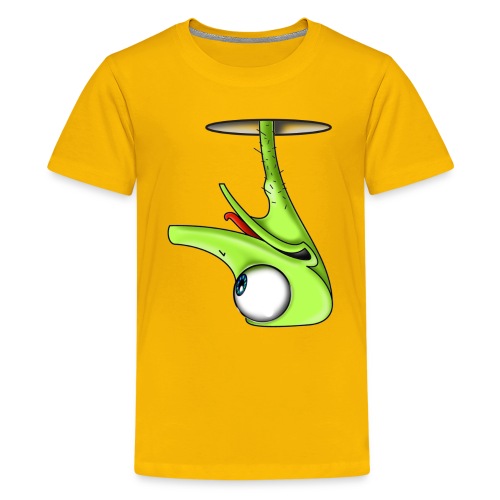Funny Green Ostrich - Kids' Premium T-Shirt