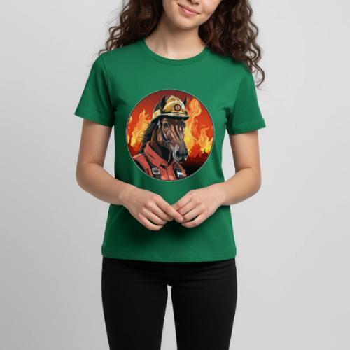 Horses Firefighter / fireman horse - Kids' Premium T-Shirt