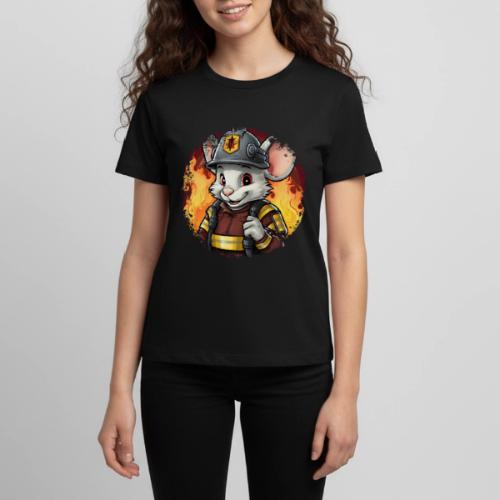 Mouse Firefighter - Kids' Premium T-Shirt