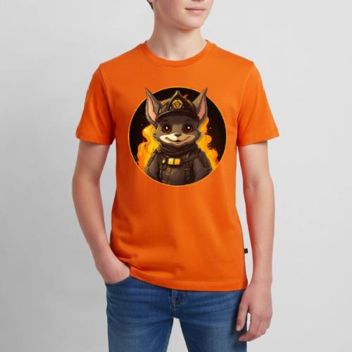 Firefighter bat - Kids' Premium T-Shirt