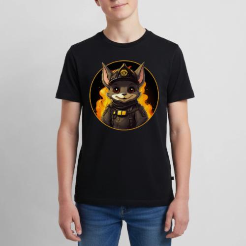 Firefighter bat - Kids' Premium T-Shirt