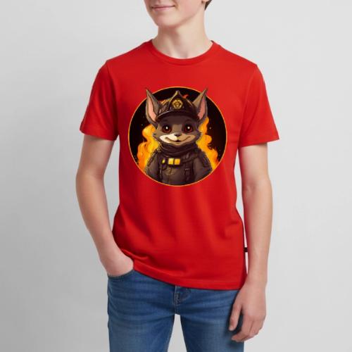 Firefighter bat - Kids' Premium T-Shirt