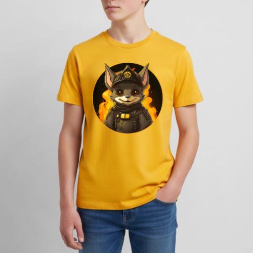 Firefighter bat - Kids' Premium T-Shirt