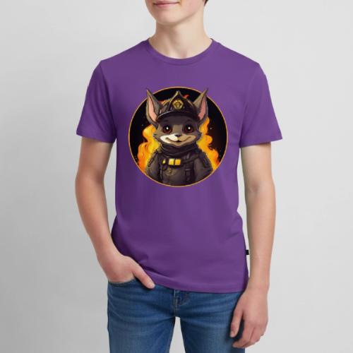 Firefighter bat - Kids' Premium T-Shirt