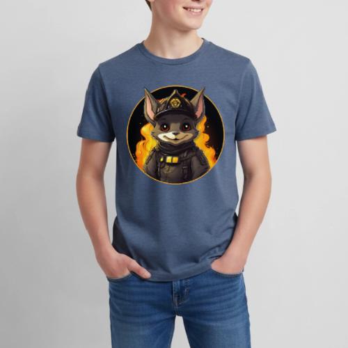 Firefighter bat - Kids' Premium T-Shirt
