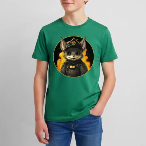 Firefighter bat - Kids' Premium T-Shirt
