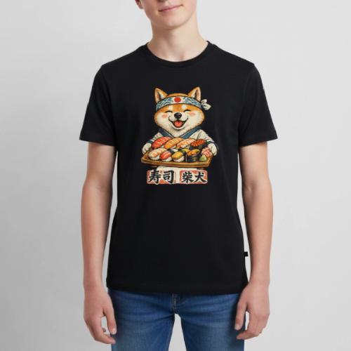 Funny Shiba Inu Sushi Kawaii Dog Tee - Kids' Premium T-Shirt