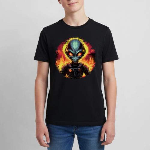 Aliens Firefighter - Kids' Premium T-Shirt