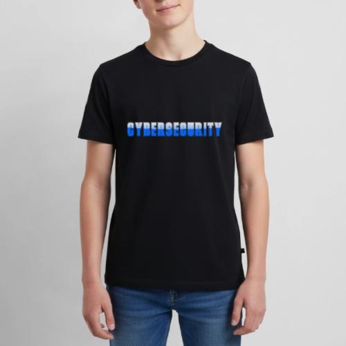 Cybersecurity Word Art Design - Kids' Premium T-Shirt