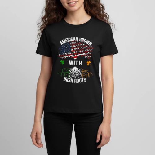 American Grown with Irish Roots - Kids' Premium T-Shirt
