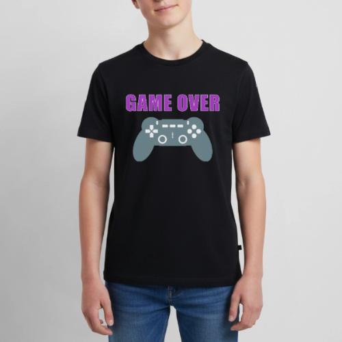 Game Over Gamer Controller Design - Kids' Premium T-Shirt