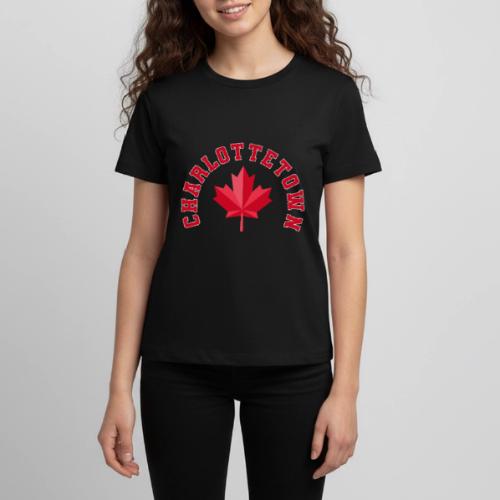 Charlottetown with maple leaf - Kids' Premium T-Shirt