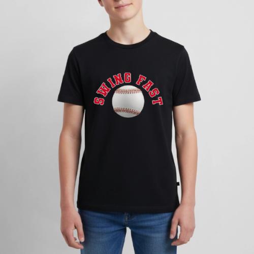 Baseball: Swing Fast Energy - Kids' Premium T-Shirt