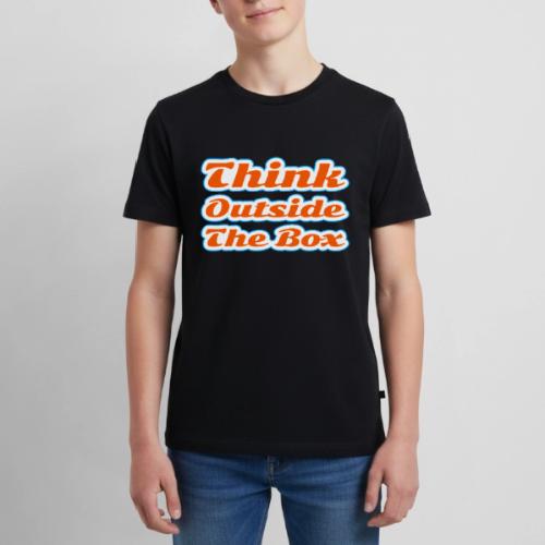 Think Outside the Box — Creative Mindset Script - Kids' Premium T-Shirt