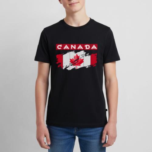 Canada, Inspired by the Canadian flag - Kids' Premium T-Shirt