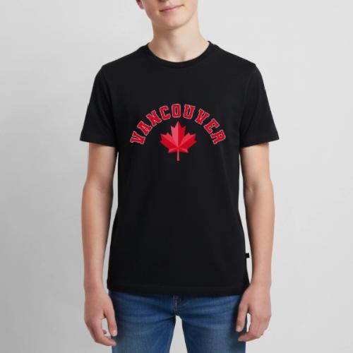 Vancouver with maple leaf - Kids' Premium T-Shirt
