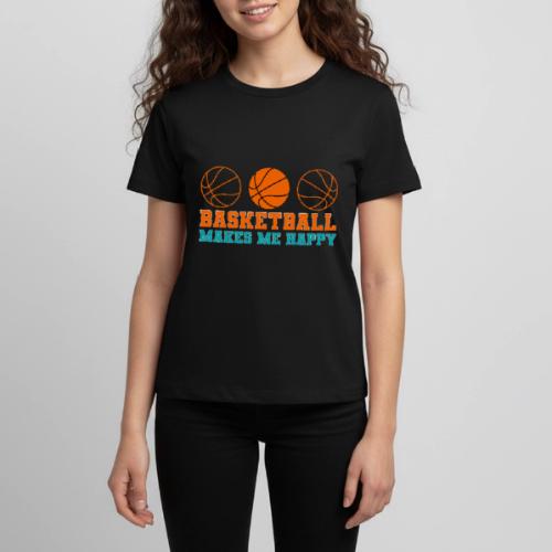 Basketball makes me happy - Kids' Premium T-Shirt