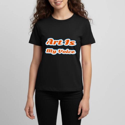 Art Is My Voice — Express Yourself Script - Kids' Premium T-Shirt