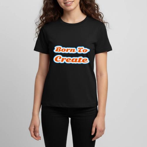 Born to Create — Creative Soul Script - Kids' Premium T-Shirt