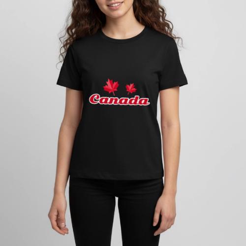 Canada with two maple leaves - Kids' Premium T-Shirt
