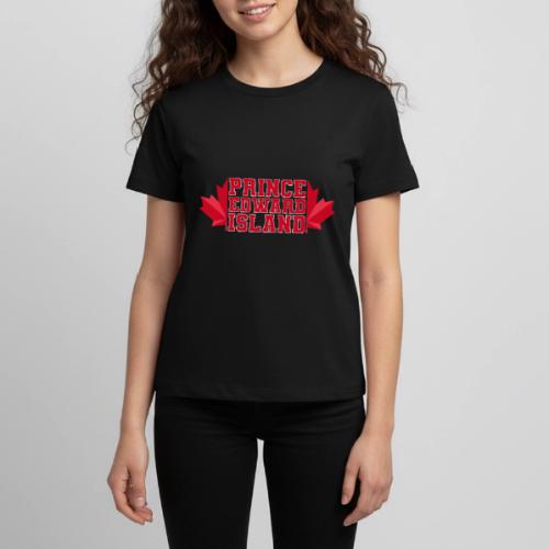 Prince Edward Island with maple leaf - Kids' Premium T-Shirt